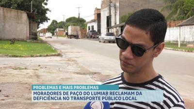 Estudante denuncia problemas no transporte público de Paço do Lumiar