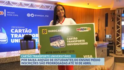 Inscrições para o Programa Cartão Transporte Universitário vão até quarta (10)