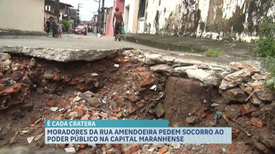 Moradores reclamam de infraestrutura na Rua Amendoeira, em SL