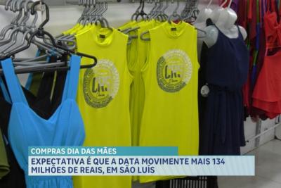 Dia das Mães deve movimentar mais de R$ 134 milhões na economia de São Luís