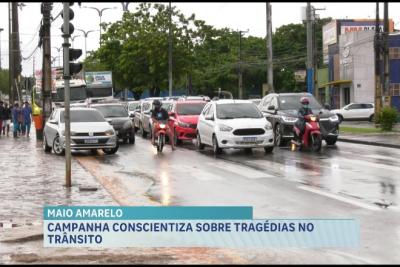 “Paz no trânsito começa por você” é o lema da Campanha Maio Amarelo deste ano