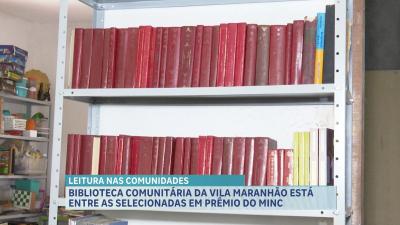 Biblioteca na Vila Maranhão está entre selecionadas em prêmio do Minc