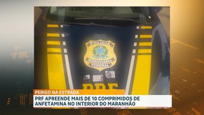 PRF apreende mais de 11 compridos de anfetamina na BR-22