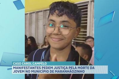 Caso Ana Caroline: manifestantes pedem por justiça pela morte da jovem