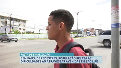 Sem sinalização: pedestres relatam dificuldades ao atravessar na Av. Colares Moreira
