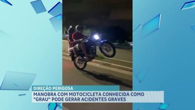 Dar “grau” em moto é infração gravíssima, com multa e suspensão da CNH