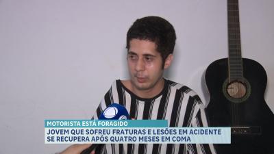 Jovem que sofreu acidente de moto se recupera após 4 meses em coma