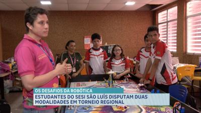 Estudantes participam de fase regional de torneio de robótica em São Luís