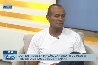 Eleições 2024: BGM entrevista candidato a prefeito de São José de Ribamar, Magão (PSOL)