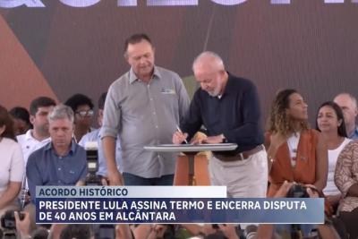 Lula assina acordo de conciliação entre comunidades quilombolas e a Base de Alcântara