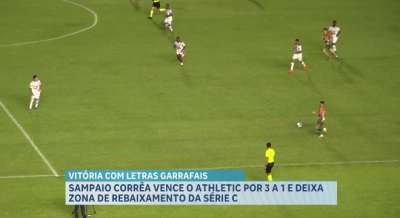 Sampaio Corrêa vence o Athletic por 3 a 1