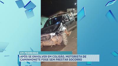 Homem é preso por atropelar casal em Pedreiras