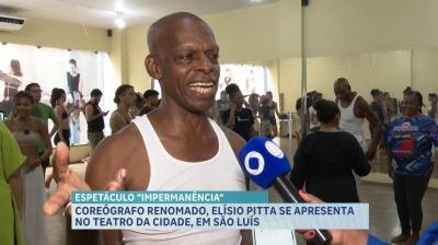 Dançarino Elísio Pitta chega a São Luís com espetáculo "Impermanência", no Teatro da Cidade