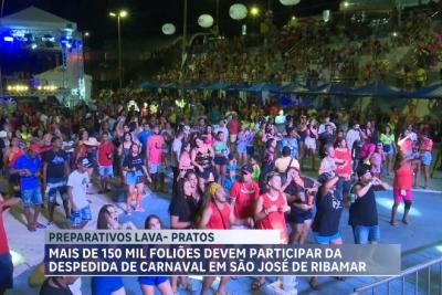 Mais de 150 mil foliões devem participar do Lava Pratos em São José de Ribamar