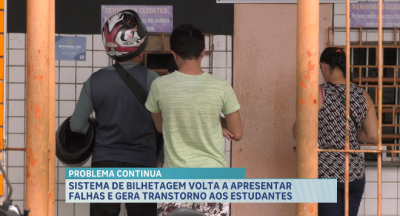 Passageiros têm enfrentado problemas com falhas e atrasos no sistema de bilhetagem