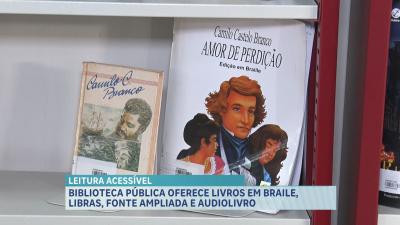 Biblioteca Benedito Leite oferece livros em Braile, Libras, fonte ampliada e audiolivro