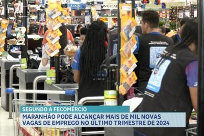 Maranhão pode alcançar mais de mil novas vagas de emprego no final de 2024