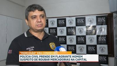 Polícia Civil  prende suspeito de assaltos na região Itaqui-Bacanga