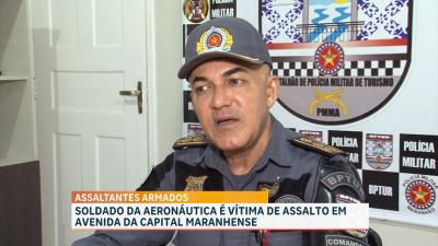 Soldado da Aeronáutica tem carro oficial roubado em São Luís