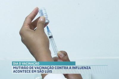 Dia D de vacinação reforça imunização contra a gripe em São Luís 