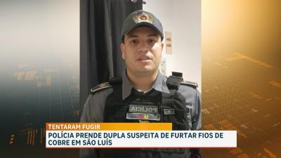 Dupla é conduzida por roubo de fios de cobre