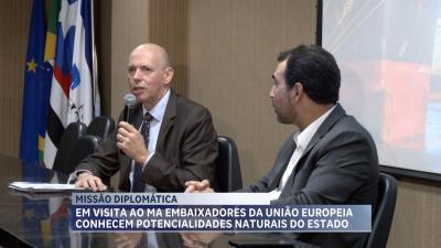 Embaixadores da União Europeia debatem parceria com o MA durante encontro em São Luís