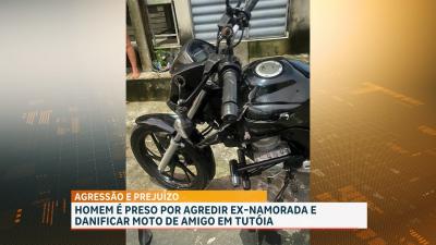 PM conduz suspeito de agredir ex-namorada em Tutóia