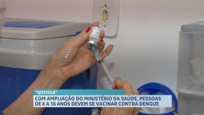 Dengue: vacinação é ampliada para crianças e adolescentes de 6 a 16 anos