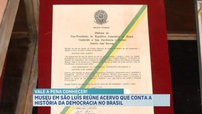 Museu reúne peças que contam história da democracia no Brasil