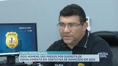 Polícia Civil prende dois homens por tentativa de homicídio em São José de Ribamar