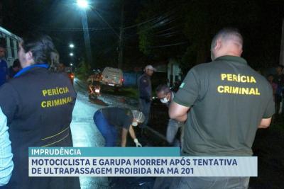 Duas pessoas morrem em grave acidente na MA-201