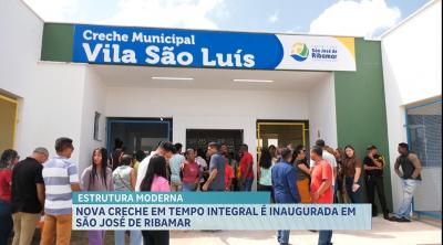 Nova creche em tempo integral é inaugurada em São José de Ribamar