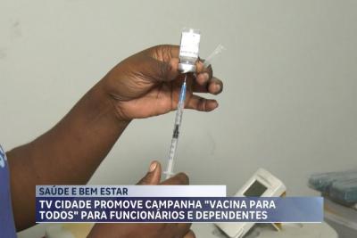 Parceria com a SES promove mutirão de vacinação na TV Cidade