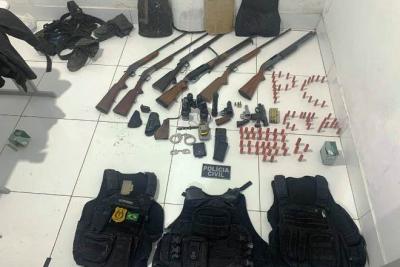 Polícia Civil prende 4 pessoas durante operação de combate a conflitos de terra