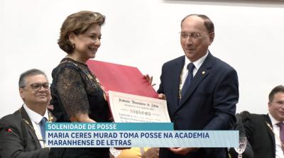 Dra. Maria Ceres toma posse na Academia Maranhense de Letras