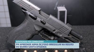 PM conduz homem por porte ilegal de arma de fogo em São Luís
