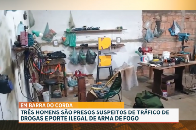 Polícia desarticula fábrica clandestina de armas de fogo em Barra do Corda