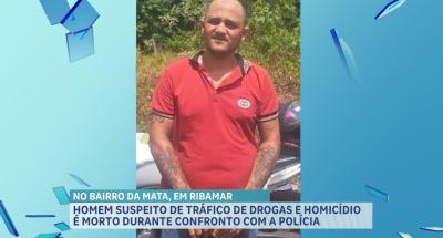 Suspeito de integrar organização criminosa morre em confronto da polícia