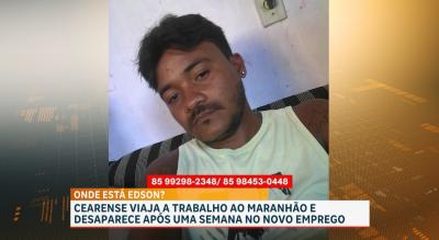 Família busca cearense que viajou a trabalho para o Maranhão e desaparece