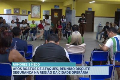 Após onda de violência, reunião discute medidas de segurança na capital