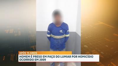 Acusado pelo crime de homicídio é preso na Grande Ilha
