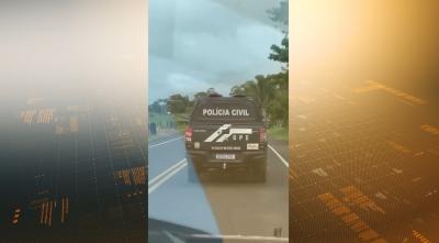 Preso suspeito de tráfico de drogas, comércio ilegal de aves, e posse ilegal de arma de fogo