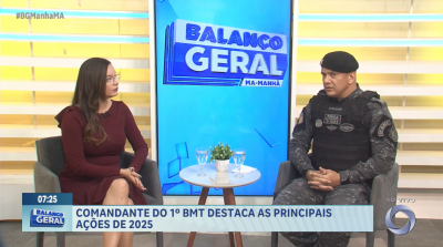 BG entrevista: comandante do 1º BMT destaca as principais ações de 2025