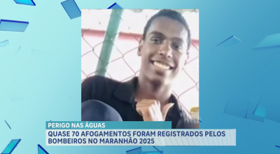 Quase 70 casos de afogamentos foram registrados em 2025 no MA