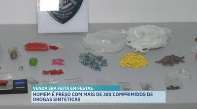 Suspeito de comercializar drogas sintéticas é preso no Olho D’água, em São Luís