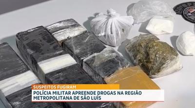 Polícia apreende drogas em casa abandonada utilizada como ponto de tráfico