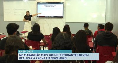 Enem 2025 tem mais de 4,8 milhões de inscritos; no MA, mais de 200 mil devem realizar a prova
