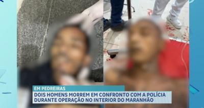 Dupla morre durante confronto com a PM em Pedreiras, no MA