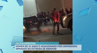 Homem é morto a tiros na Estrada de Ribamar, em São Luís