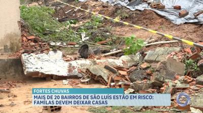 Região metropolitana de São Luís tem 45 áreas sinalizadas por risco de alagamento